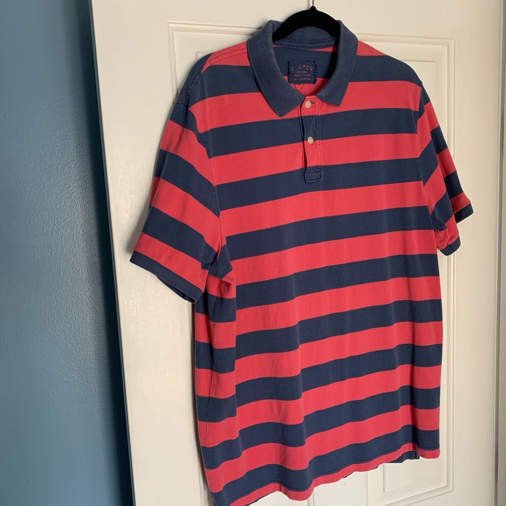 J. Crew Men’s Striped Polo